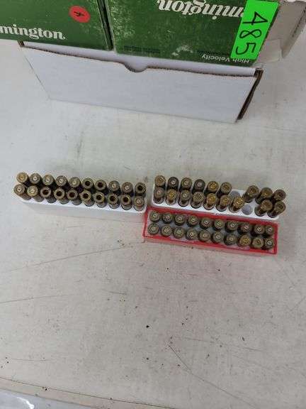 5 live rounds & 53 spent 6mm