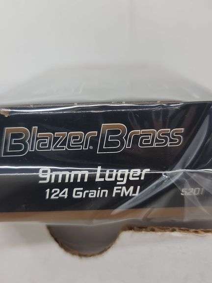 50 round box CCI Blazer 9mm