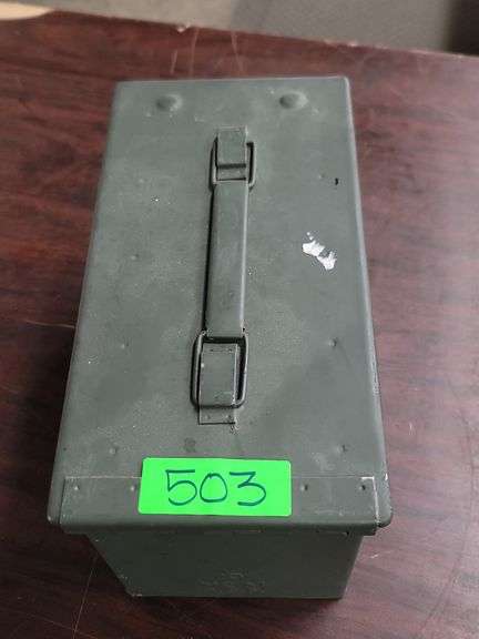 600 rounds 223 Rem. Wolf Gold in a 50 cal ammo can