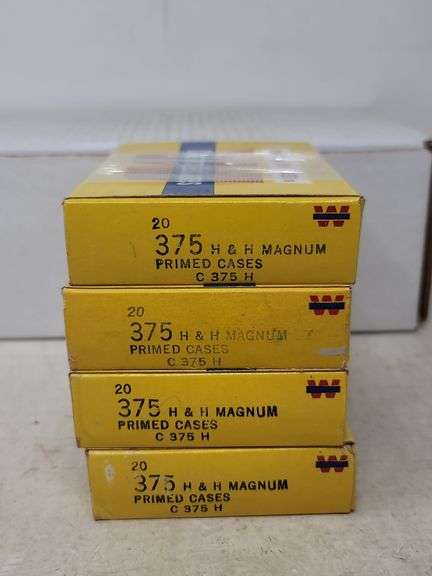 75 pcs Winchester 375 H&H brass