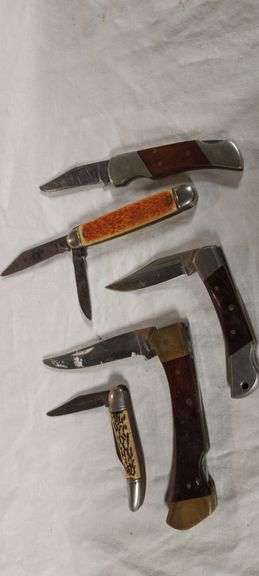 5 knives (Master, Frontier and USA)