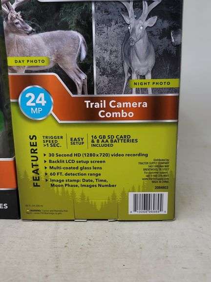 2-30 MP Treeline Trail Camera Combo