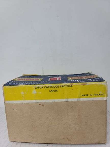 Empty Lapua 22 match box