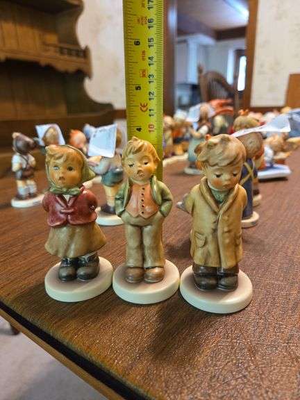 3 Goebel Figurines-Clear As  Bell-Steadfast Soprano-Too Shy To Sing