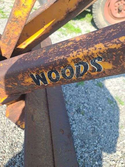 Woods 3-Point Back Blade, Approx. 6ft
