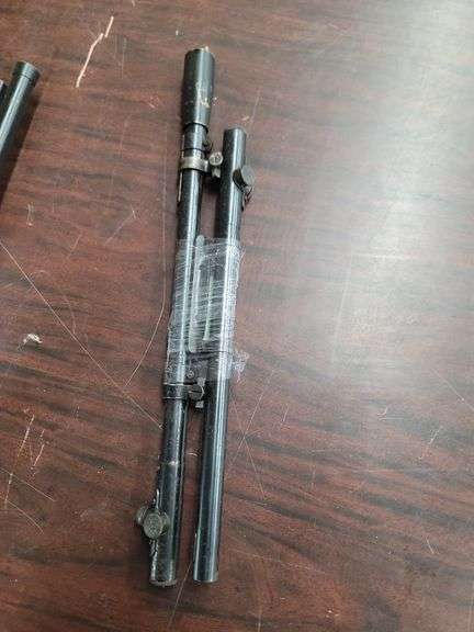 2 Vintage Mossberg scopes with mounts