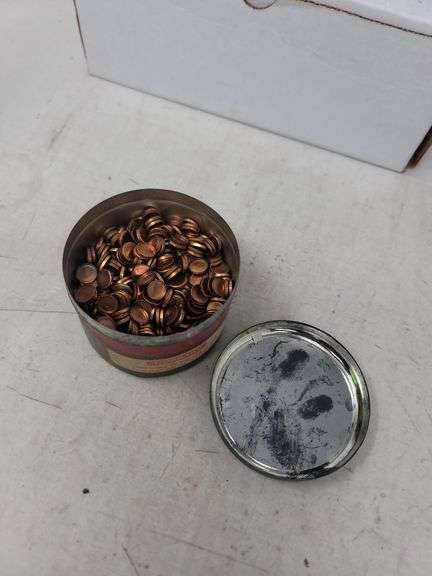 Tin of approximately 1000 Hornady .459 gas checks