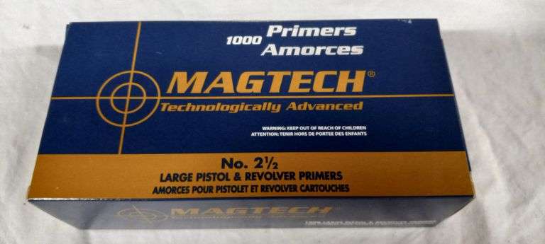 1000 count large pistol primers