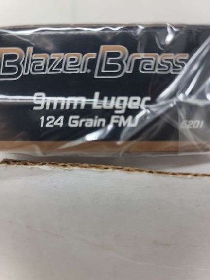 50 round box CCI Blazer 9mm