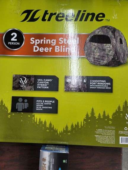 Treeline Spring Steel Deer Blind