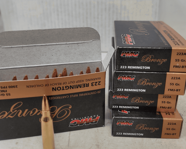 5-20 rnd box 55gr PMC 223 Rem