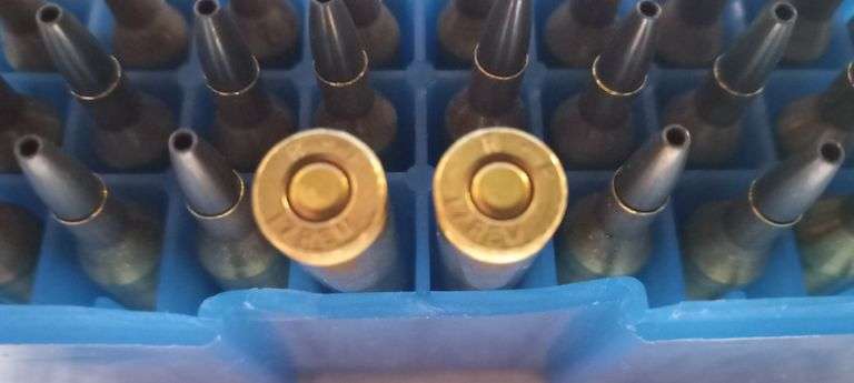 50 rnds 17 Remington Moly HP