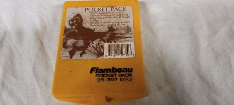 18 rnds 357 Mag JHP in Pocket Pack