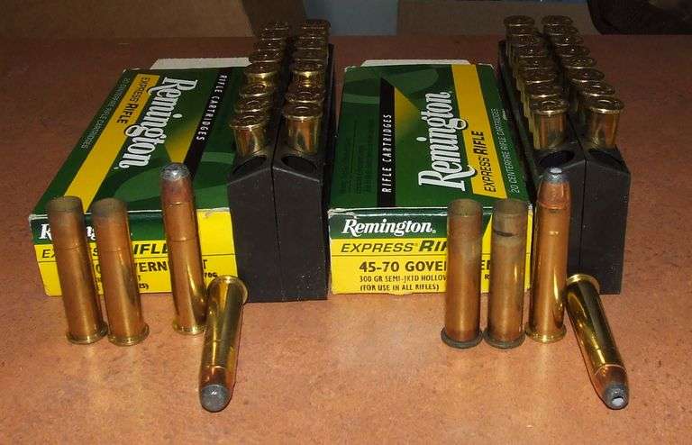 15 rounds Remington 45-70 & Brass