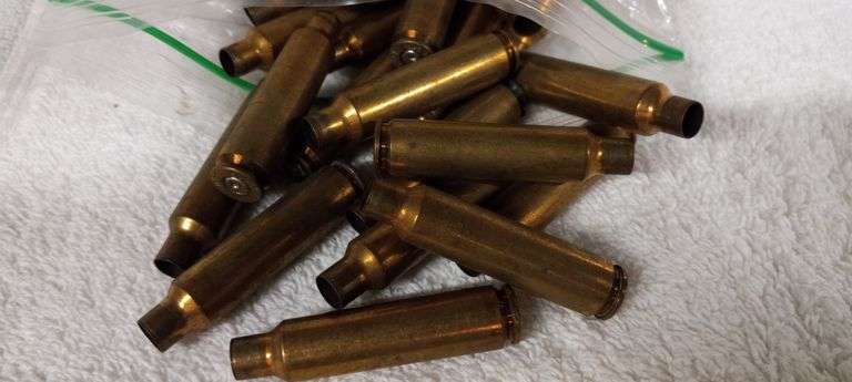 50 pcs 284 Win empty brass