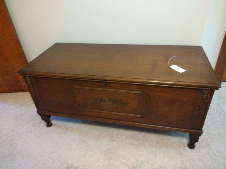 Antique Cedar Chest Approx 44"x20"x19"