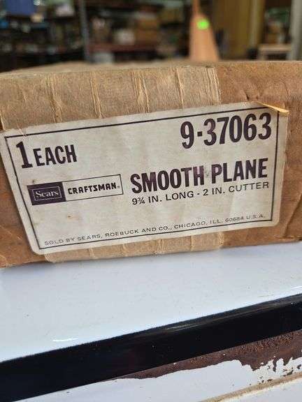Sears Craftsman Smooth Plane USA