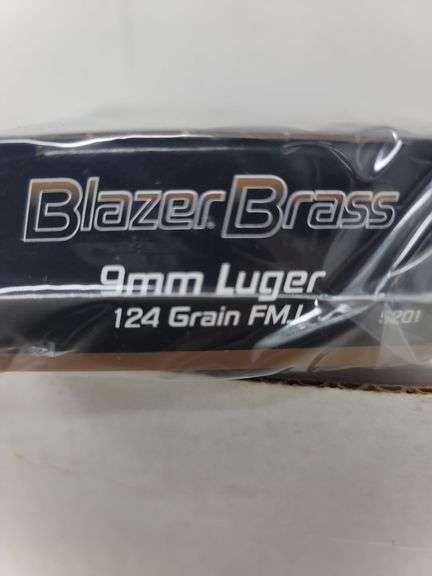 50 round box CCI Blazer 9mm