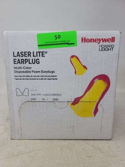 200 Pair Lazer Lite Earplugs (unopened)