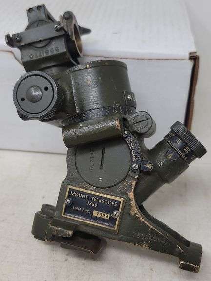 U.S. Military telescope mount for M59