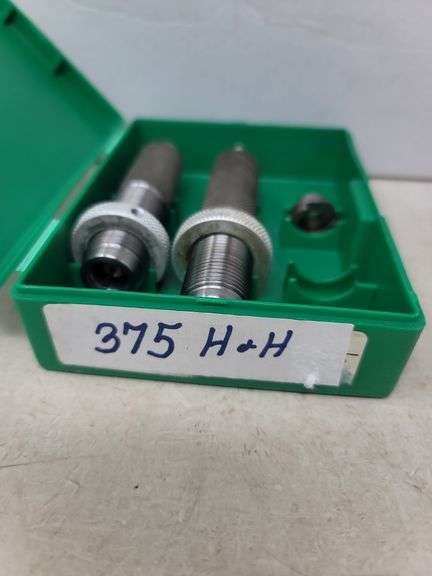 RCBS 2 die set with shell holder for 375 H&H
