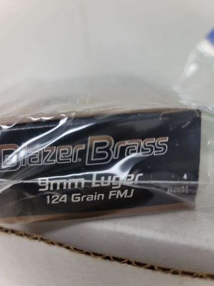 50 round box CCI Blazer 9mm