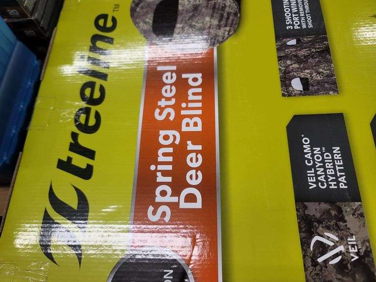 Treeline Spring Steel Deer Blind