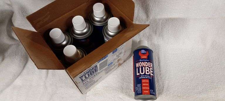 6-12oz can New Rem Wonder Lube