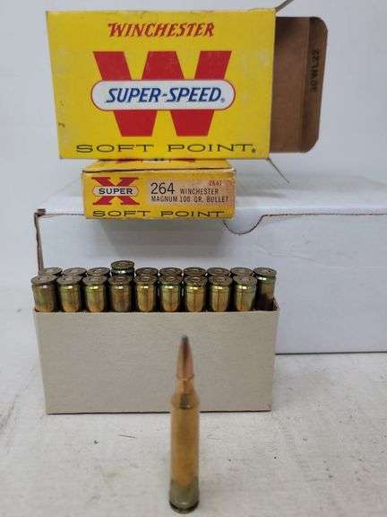 2-20 rnd box Western 264 Win Mag