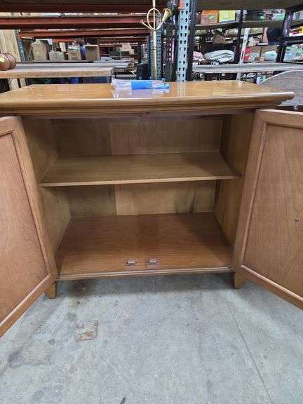 Vintage Storage Stand Approx 34" x 18" x 30" Tall  (Door Handle Needs Put On)