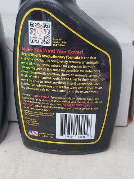 2-24 oz bottle "Scent Thief"