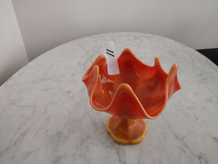 Vintage LE Smith Bittersweet Stretch Bowl Approx 6"x6"