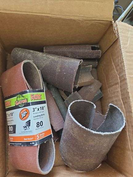 2 Boxes Of Assorted Sand Paper