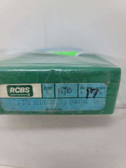 Vintage set (1981) RCBS 30 carbine Carbide Sizer Die