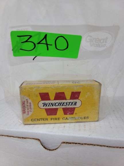 50 round box Winchester .30 Luger ammo