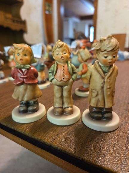 3 Goebel Figurines-Clear As  Bell-Steadfast Soprano-Too Shy To Sing