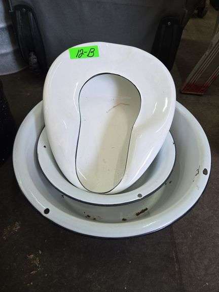 Porcelain Bed Pan-2 Wash Basins