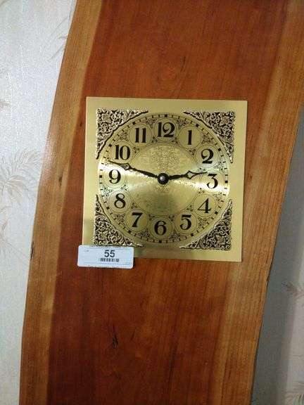Live Edge Floor/Wall Clock Approx 14" x 81"