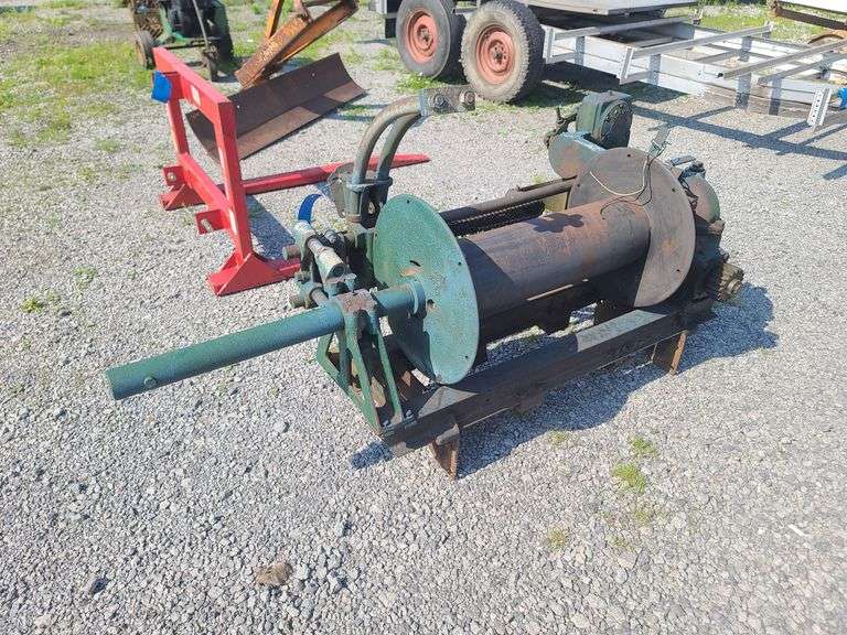 Large 1962 Adams Engineering Winch (will require Forklift to load)