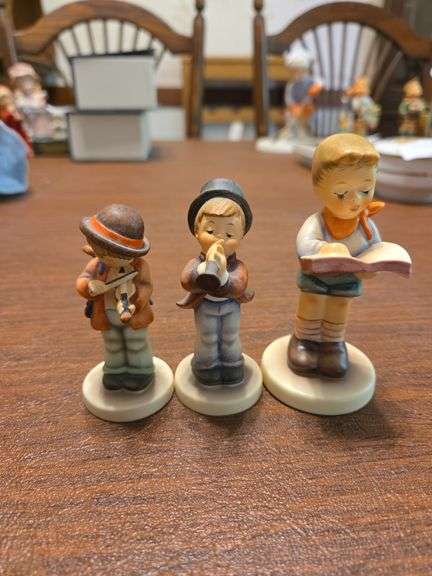 3 Goebel Figurines Musical-Honor Student