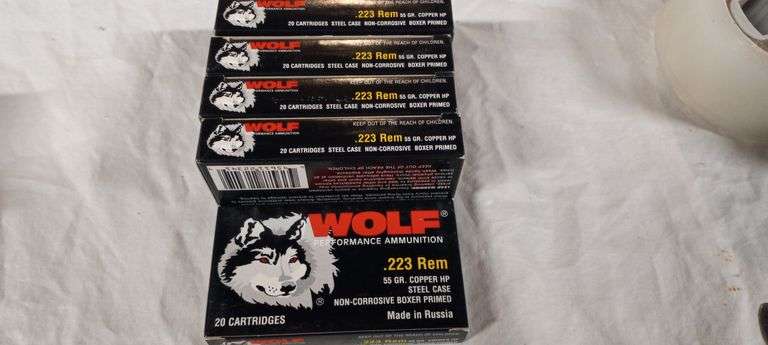 5-20 rnd box 223 HP