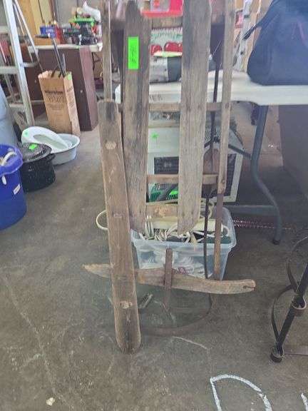 Wooden Sled (Needs Repaired)