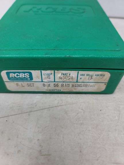 RCBS 2 die set for 8x56