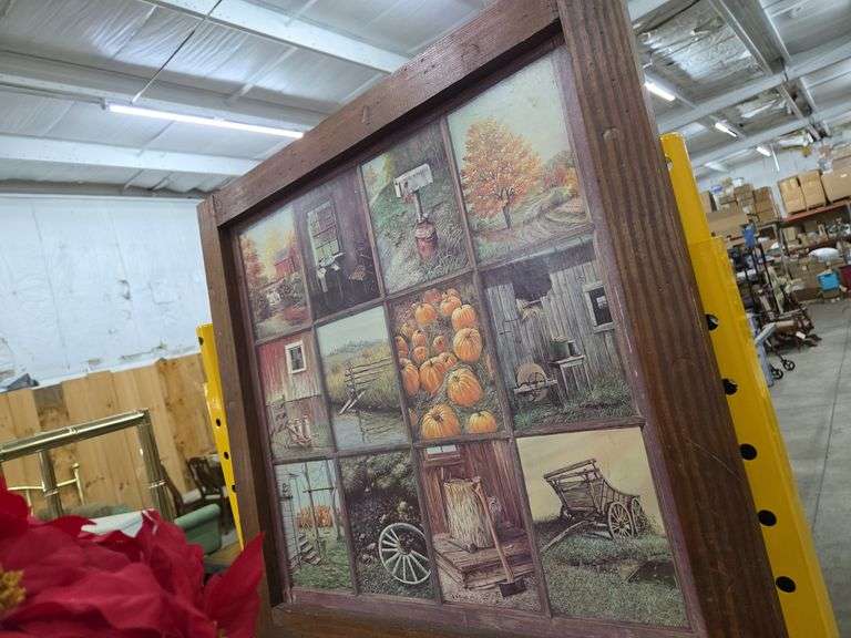 Baskets W/ Flowers, Wall Decorations, Wreath, Picture