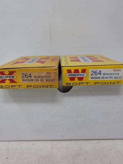 2-20 rnd box Western 264 Win Mag