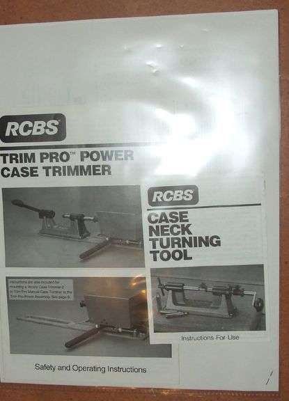 RCBS Trim Pro Power Case Trimmer