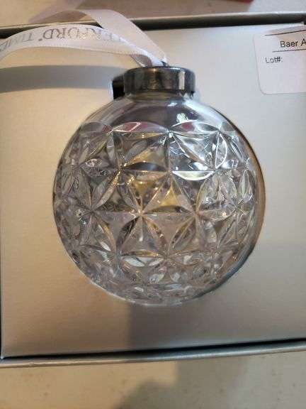 Waterford "The Times Square Collection" Crystal Ornament