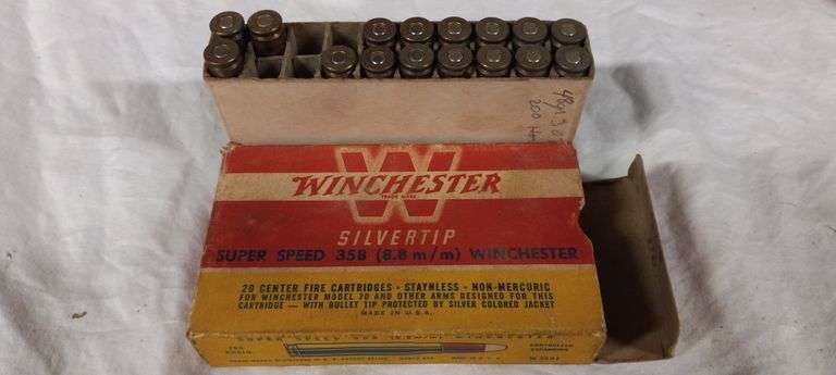 16 rnds 358 Win 3 Silvertip & 13 SP