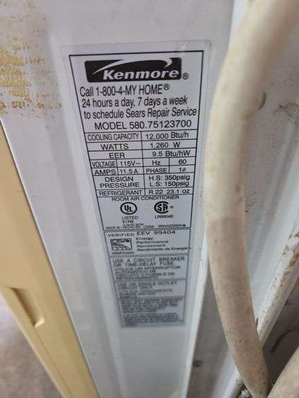 Kenmore Used Air Conditioner