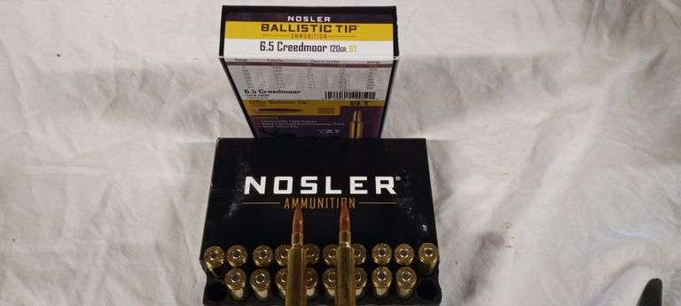 2-20 rnd box 6.5 Creedmor 120gr BT